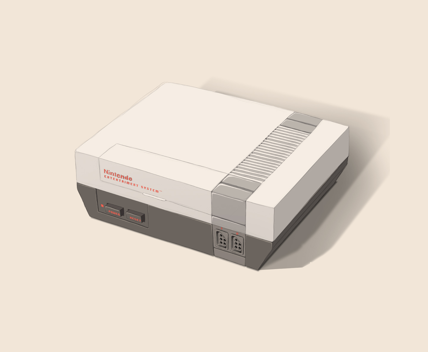 Illustration d'une Nintendo NES